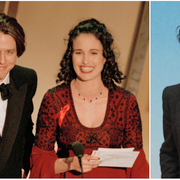 Hugh Grant och Andie MacDowell 1995 / Hugh grant 2017