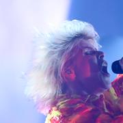 Robyn under konserten på Sjöhistoriska