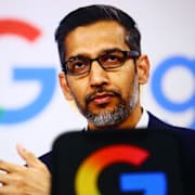 Alphabet-chefer Sundar Pichai. Arkivbild.