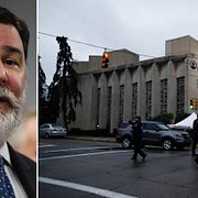 Bill Peduto/Synagogan i Pittsburgh.
