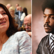 Arkivbilder. Ann Linde och Dawit Isaak.