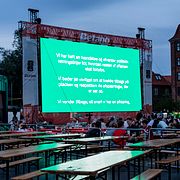 VM-området i Islands brygge efter dödsmisshandeln.
