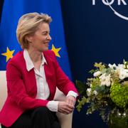 EU-kommissionens ordförande Ursula von der Leyen och USA:s president Donald Trump.