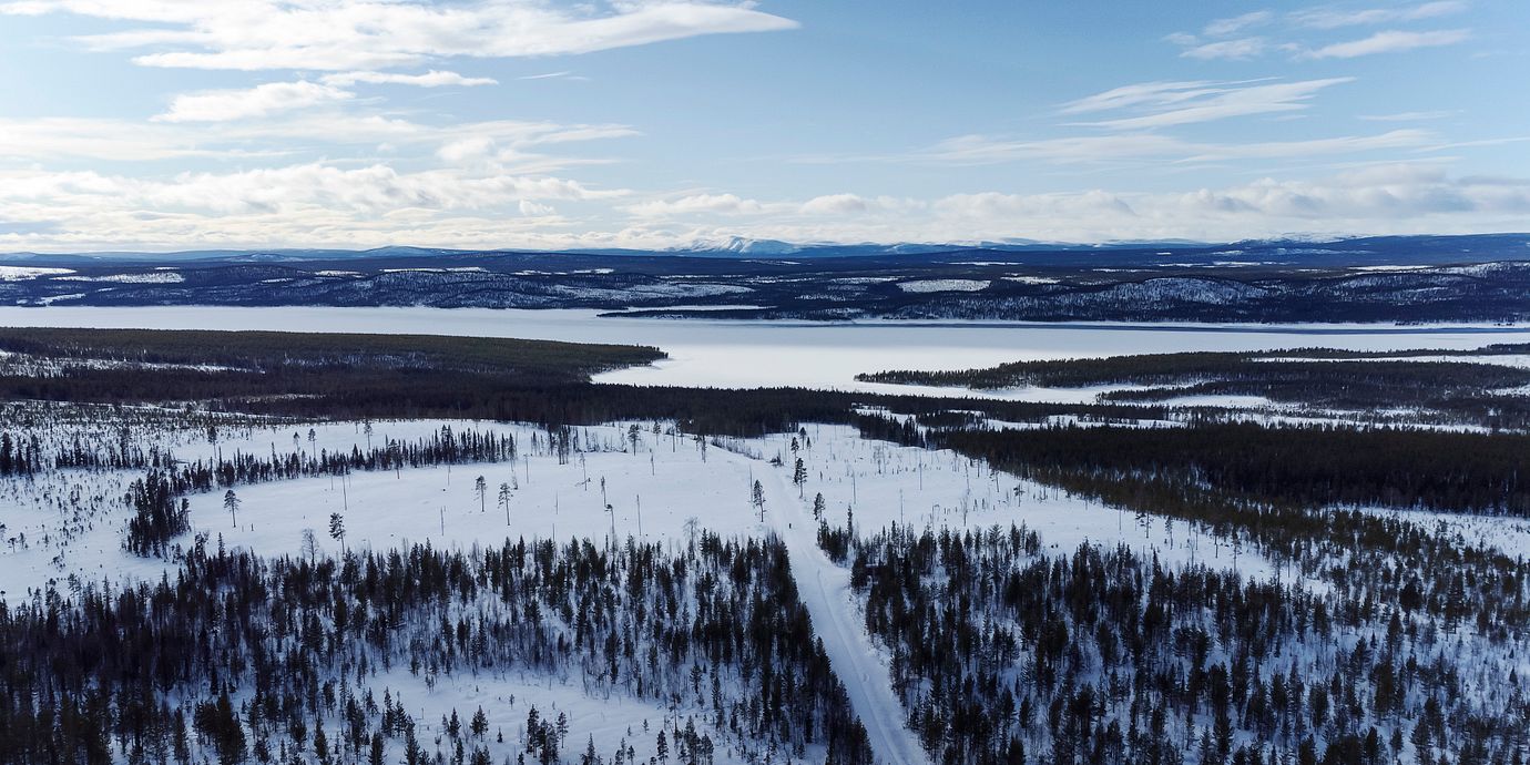Området där gruvan i Gallók/Kallak planeras att ligga.