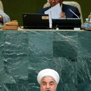 Rouhani i FN:s generalförsamling i dag.