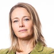 IF Metalls förbundsordförande Marie Nilsson, Lina Håkansdotter, avdelningschef Hållbarhet och infrastruktur på Svenskt Näringsliv. 