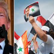 Donald Trump. Anhängare till den syriske diktatorn Bashar al-Assad. 