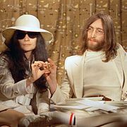 John Lennon och Yoko Ono 1969.