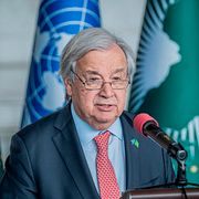 FN:s generalsekreterare António Guterres.