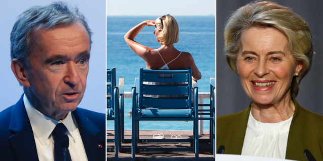 Arnault/von der Leyen.  TT
