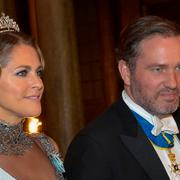 Madeleine och Chris på Nobelfesten