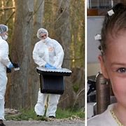Tekniker arbetar på fyndplatsen