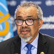 WHO:s generaldirektör Tedros Adhanom Ghebreyesus.