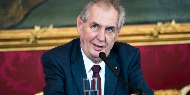 Milos Zeman, president i Tjeckien. Michael Gruber / TT NYHETSBYRÅN