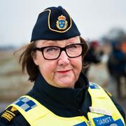 Polisens pressansvarige Ewa-Gun Westford.