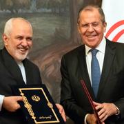 Mohammad Javad Zarif och Sergej Lavrov.