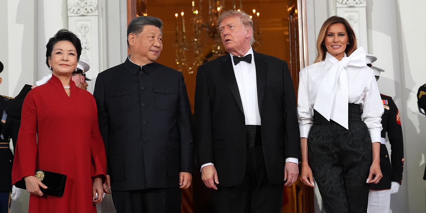 Kinas och USA:s presidentpar.