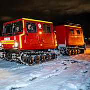 Bandvagnar vid en trafikinsats utanför Landskrona.