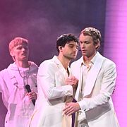 Björnzones Ulrik Munter, Eric Saade och Björn Gustafsson.