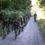 Svenska soldater.