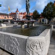 Stortorget i Sölvesborg. 