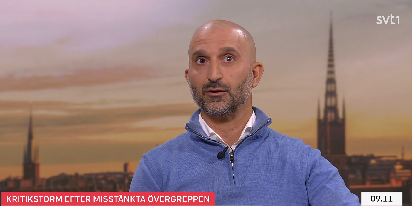 Internatchefen Mazdak Sarvari.