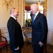 Vladimir Putin och Joe Biden