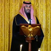 bin Salman och Trump.