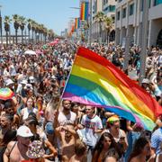 Pridetåg i Tel Aviv/Arkivbild