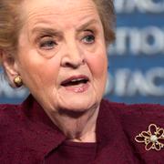 Madeleine Albright.