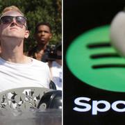 Demonstrationerna i Virginia. Spotify-appen.