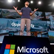 Arkivbild: Microsofs vd Satya Nadella.