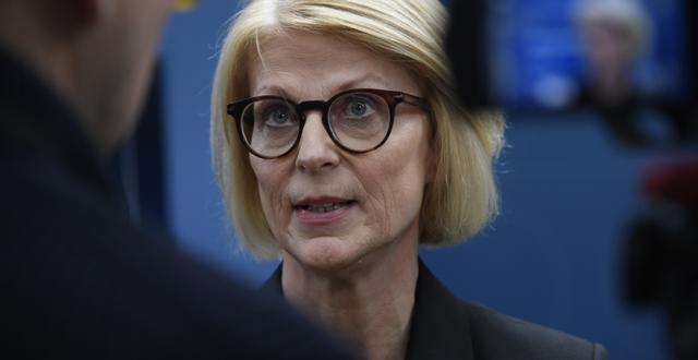Finansminister Elisabeth Svantesson (M). Marko Säävälä/TT
