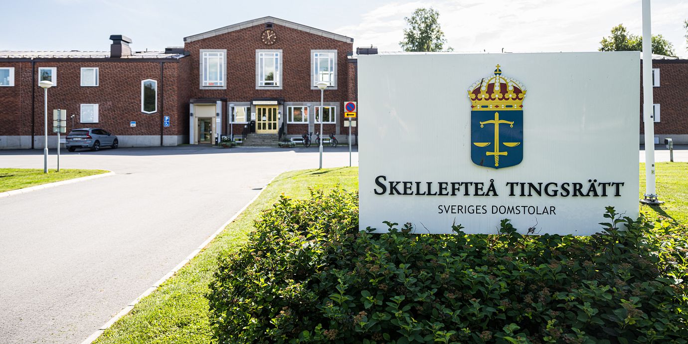Tingshuset i Skellefteå.