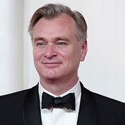 Regissören Christopher Nolan på Oscarsgalan 2024.