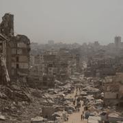 BIld från juli 2025 i Gaza.