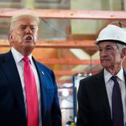 Trump och Powell. 