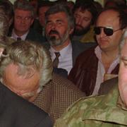 Radovan Karadzic och Ratko Mladic