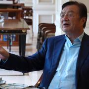 Arkivbild: Huaweis grundare och vd Ren Zhengfei. 