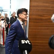 Henrik Landerholm står åtalad för vårdslöshet med hemlig uppgift. 