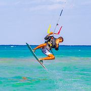 Illustrationsbild. Man njuter i Playa del Carmen i Quintana Roo på Yucatánhalvön i Mexiko.