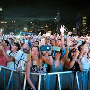 Publik på Lollapalooza i Chicago förra året.