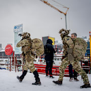 Danska soldater i Nuuk. 