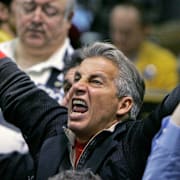 Joseph Borsellino reacts to the markets in the S&P 500 futures trading pit Tuesday, Jan. 22, 2008, at the Chicago Mercantile Exchange.