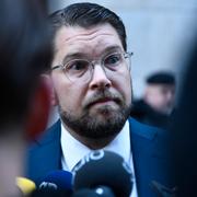 Sverigedemokraternas partiledare Jimmie Åkesson, 30 januari.