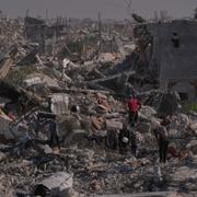 Södra Gaza under lördagen.