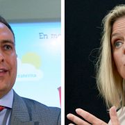 Tomas Tobé och Magdalena Andersson