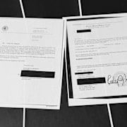 Dokument ur utredningen.