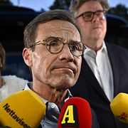 Statsminister Ulf Kristersson (M).