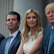 Från vänster: Eric Trump, Donald Trump Jr, Ivanka Trump och Donald Trump. 